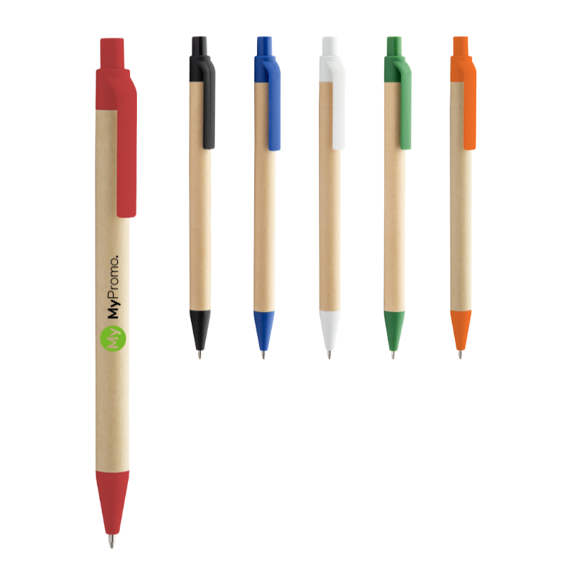 Kugelschreiber | Recyceltes Papier | Blaue Tinte | Nachhaltig